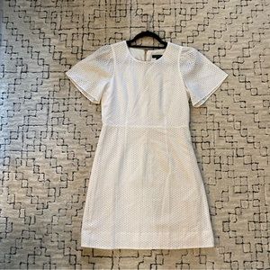 White eyelet JCrew dress. Never worn. New.